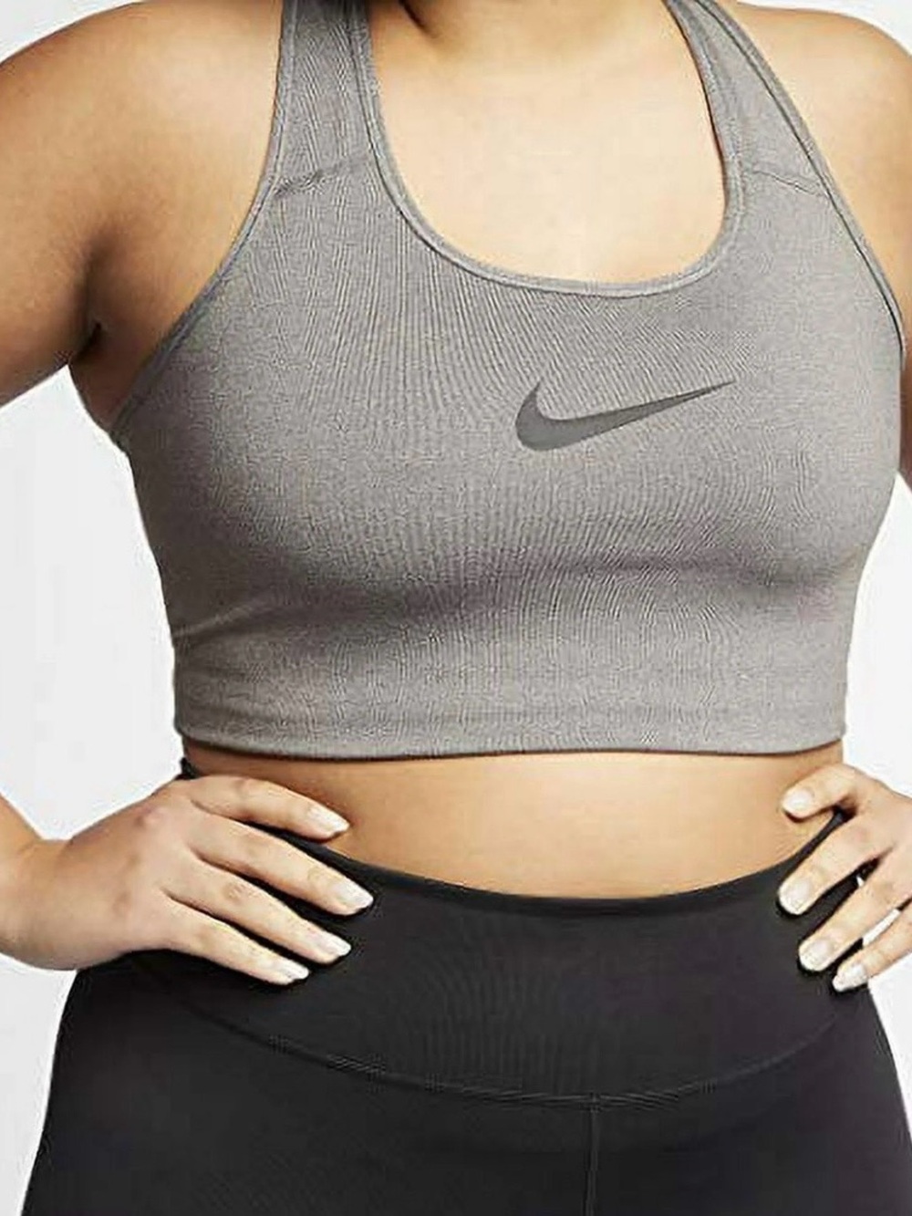 Nike Dri-FIT Racerback Tank - Olive